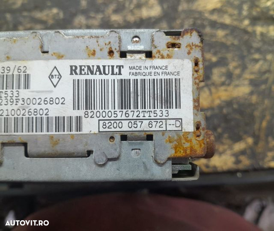 Radio CD 8200057672d Renault Laguna 2 seria - 3