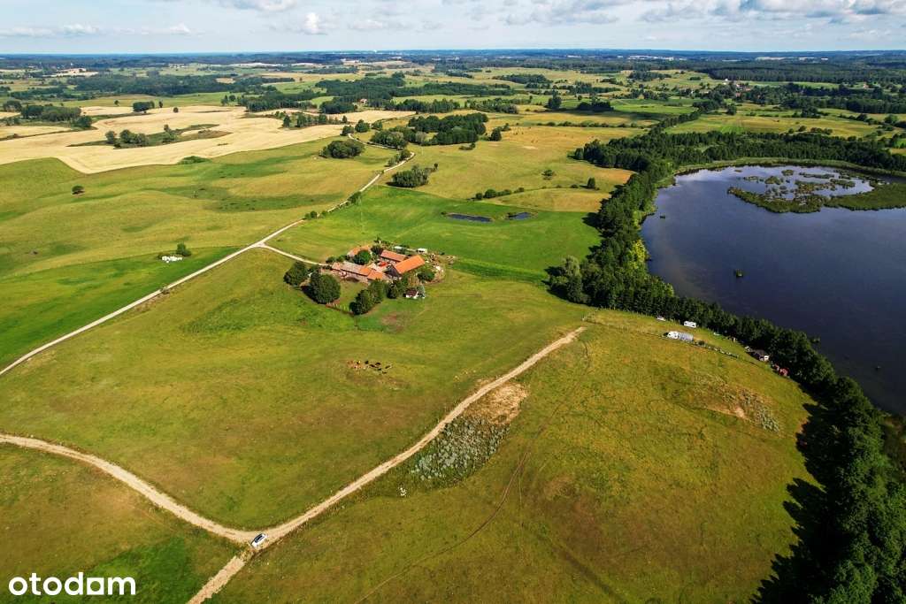 Działki z linią brzegową oraz pięknym widokiem na jezioro Stromek!-13