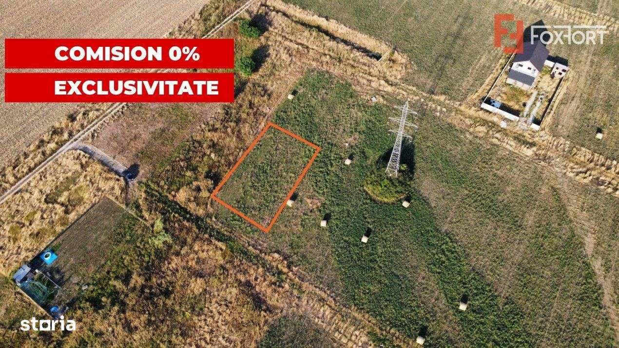 COMISION 0% Teren de 622 mp intravilan pretabil casa, zona Chisoda - Imagine principală: 2/12