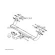 Carlig de remorcare pentru Opel VECTRA - "C" 4/5usi. - sistem semidemontabil -cu suruburi din 2002/06 - 6