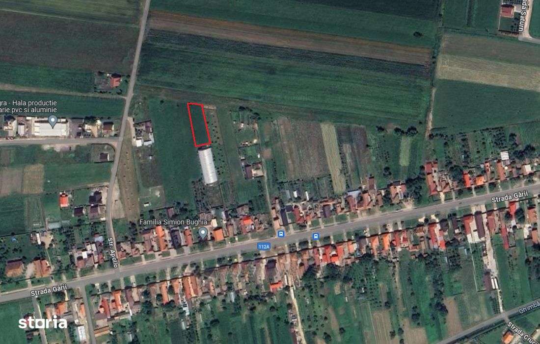 Teren Bod 1000mp front 20m ! - Imagine principală: 1/1