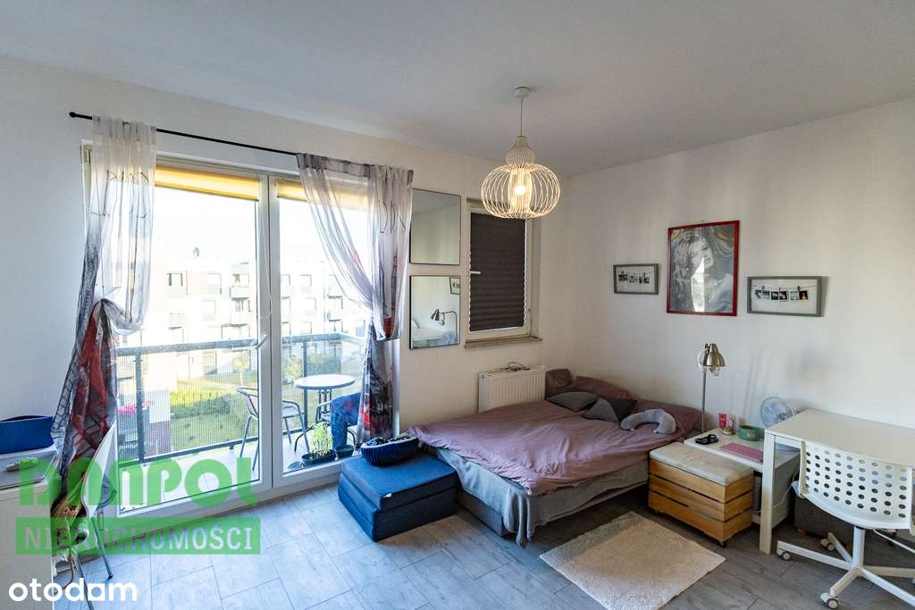 Gumieńce, ul. Kwiatkowskiego, kawalerka z balkonem - Pełny obrazek: 1/20