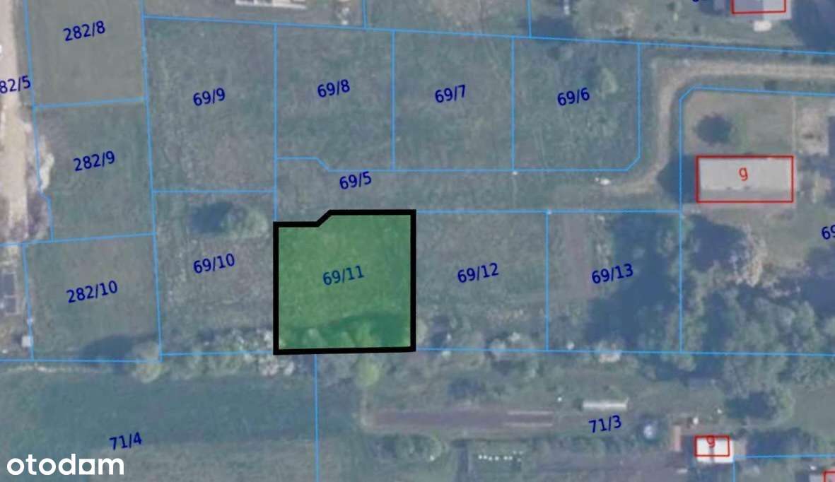 Działka, 1 073 m², Kolnik-0