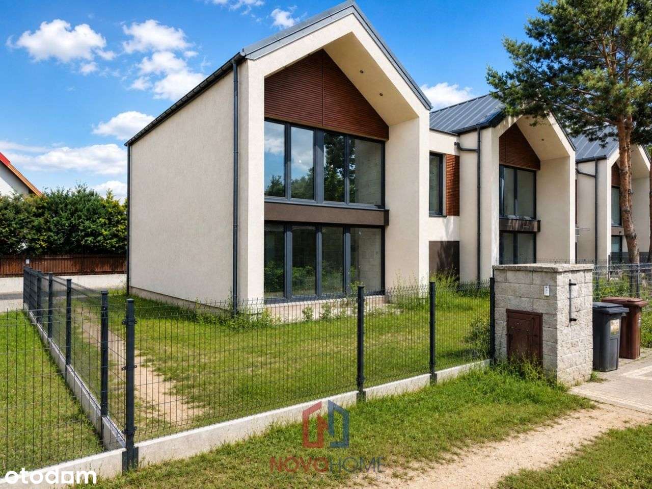 Segment z ogrodem,Stan surowy zamknięty,Poziomkowa
