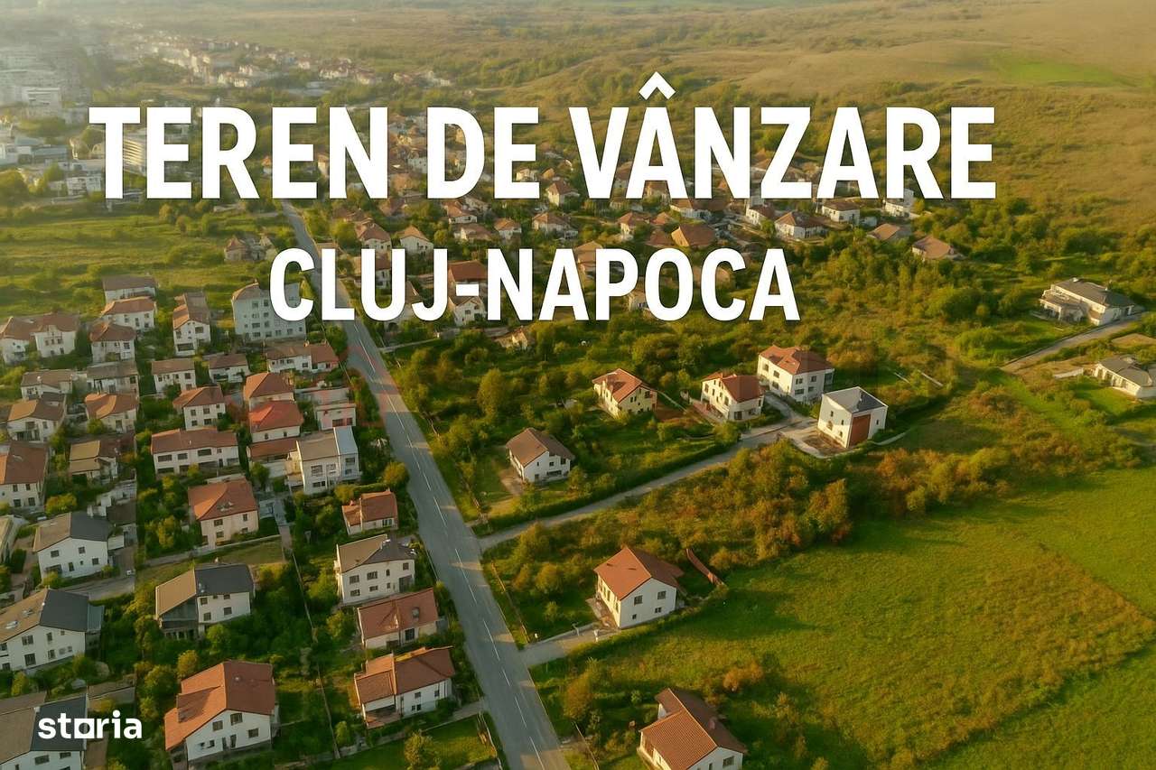 Teren de 877 mp, cu autorizatie de constructie,zona excelenta, Borhanc - Imagine principală: 4/4