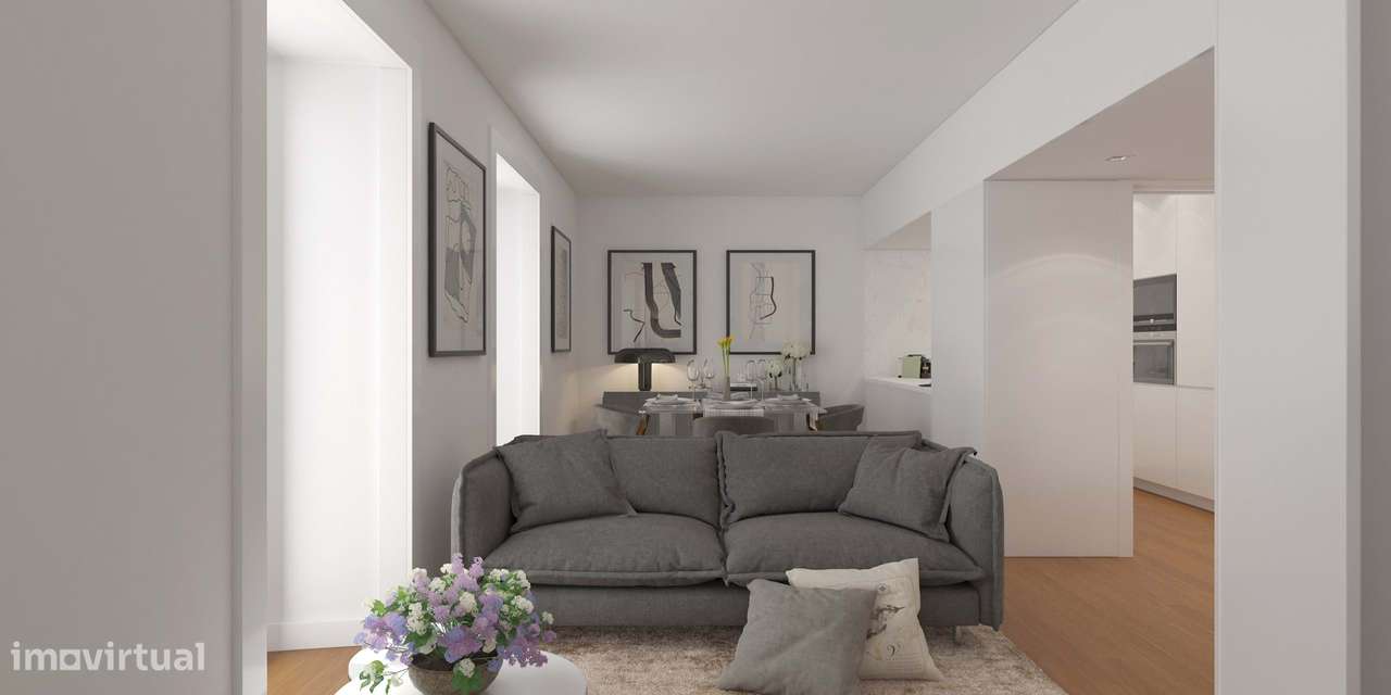 Apartamento T2 para venda na rua Palmira em Lisboa - Grande imagem: 2/20