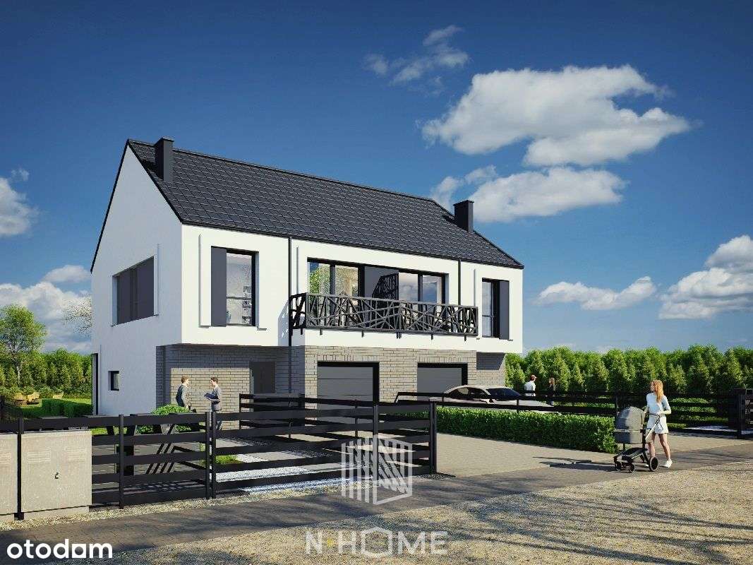 Nowoczesny dom na Mrozowskiej – przestrzeń, taras - Pełny obrazek: 5/9