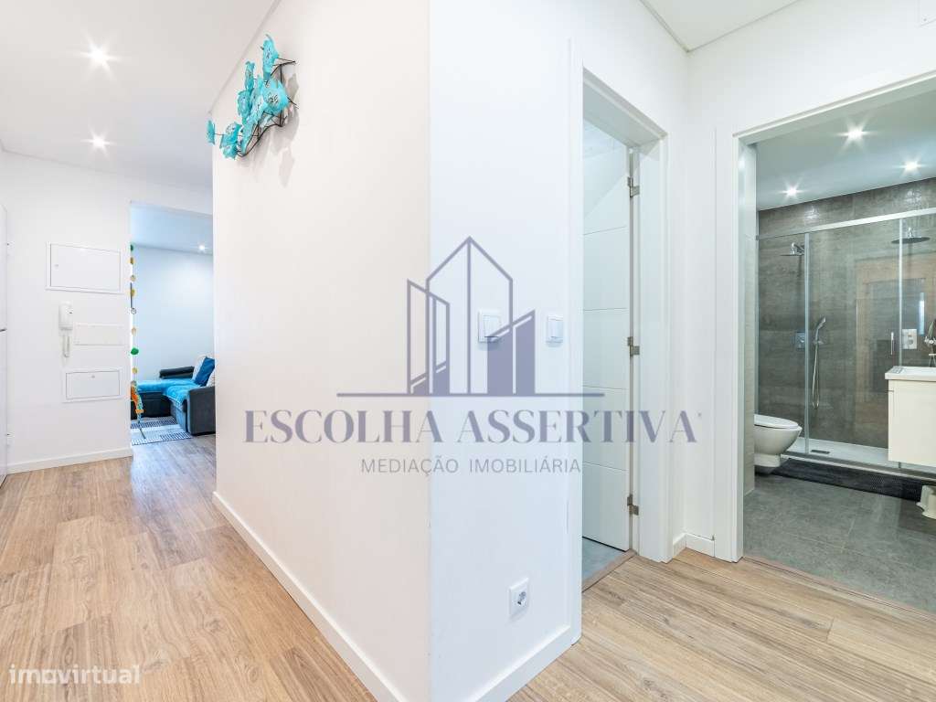 Apartamento T3 remodelado, com vista desafogada-15