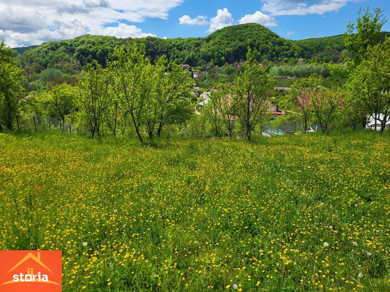 1000mp intravilan Vladesti 4,5km de centru cu acces la utilitati