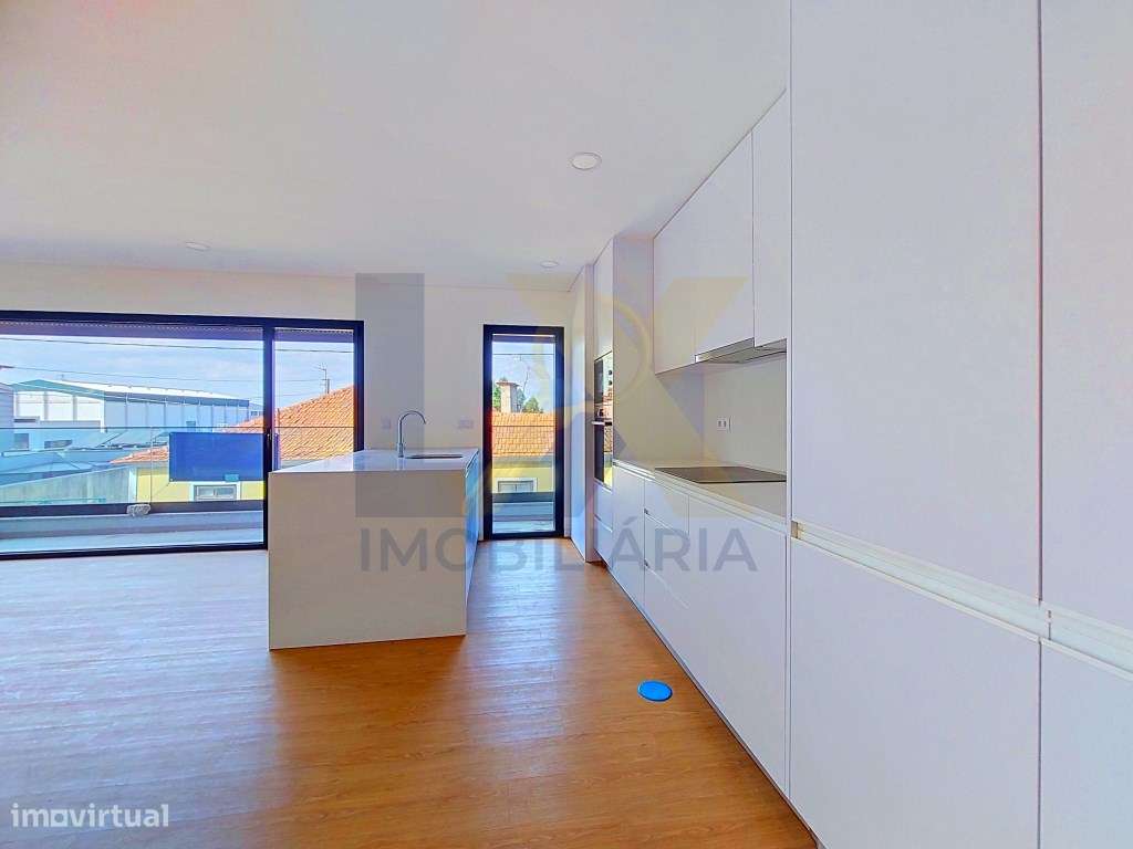 Apartamento T3 novo, com suíte e 2 lugares de garagem em Esgueira!!!-5