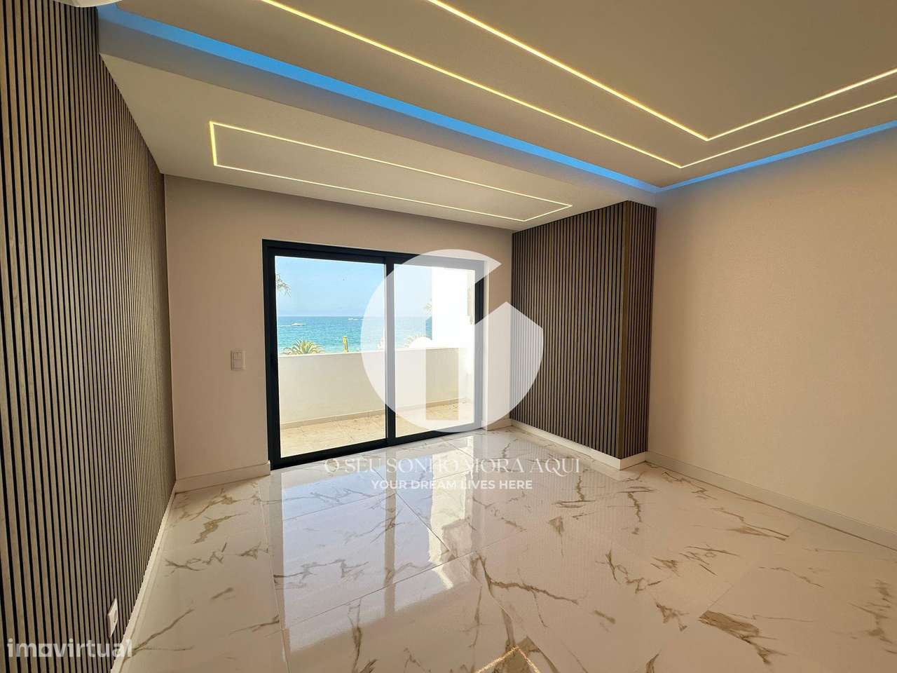 Apartamento T2 Remodelado na Primeira Linha do Mar - Quarteira - Grande imagem: 5/15