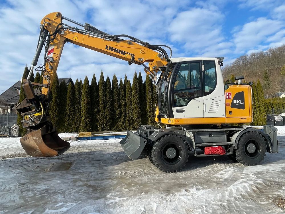 Liebherr 914 koparka kołowa 2018