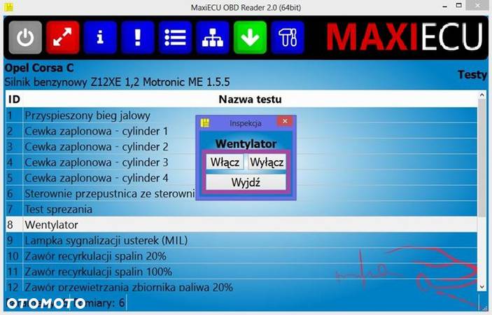 Citroen - pełna diagnostyka. Polski program MAXIECU + interfejs MAXIECU Wi-Fi + BT - 13