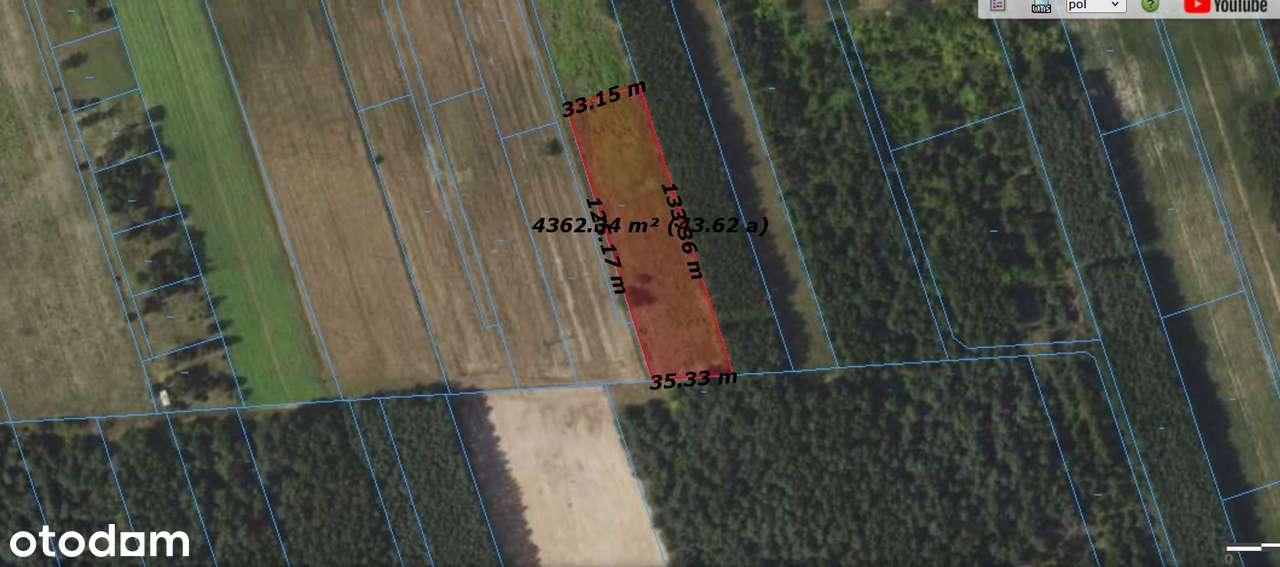 Działki siedliskowe, rolne, budowlane - Pełny obrazek: 5/7