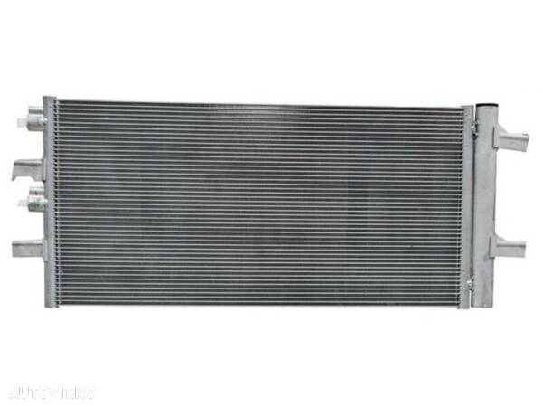 Condensator climatizare MINI Clubman Cooper D; Mini Clubman (F54); 12.2014-, motor 2.0 d, 100 kw diesel, cutie, full aluminiu brazat, 650 (610)x307 (287)x12 mm, cu uscator si filtru integrat - 1
