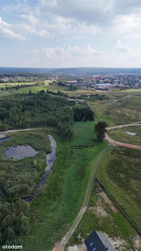 Ostatnie 3 działki nad stawem w Nowej Wsi Lęborskiej-7