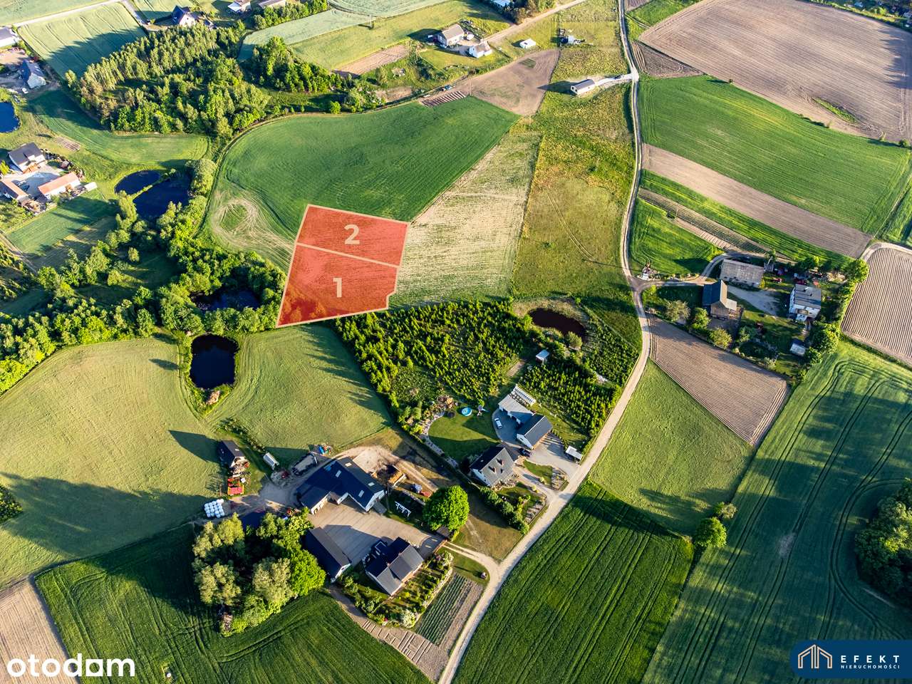 Działka budowlana na sprzedaż w kaszubskiej wsi Ramleje, gm. Somonino - Pełny obrazek: 4/6