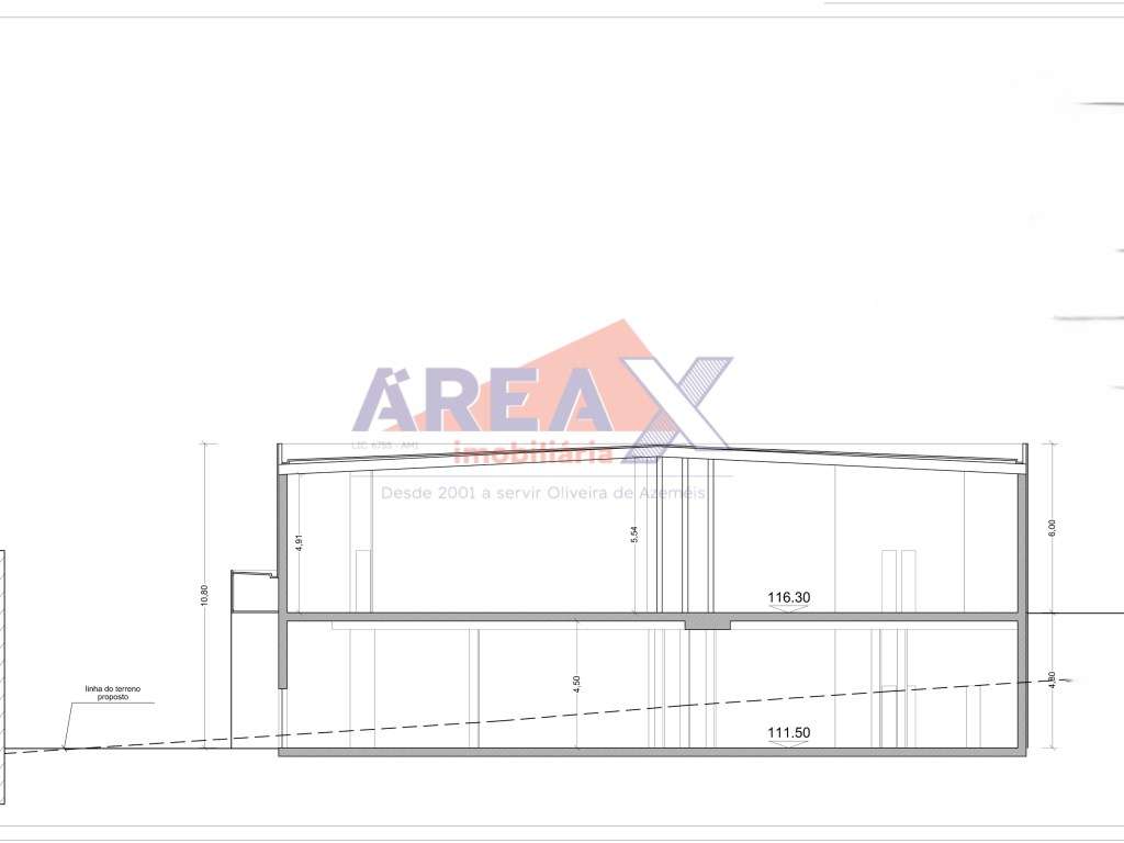 Terreno com projeto para pavilhão - Área de terreno: 1466m2-12
