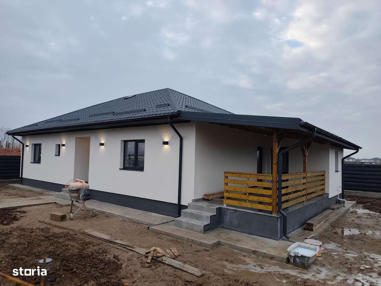 FARA COMISIOANE casa TOP 4 camere 2 bai PARTER+pod placa camera tehnic-2