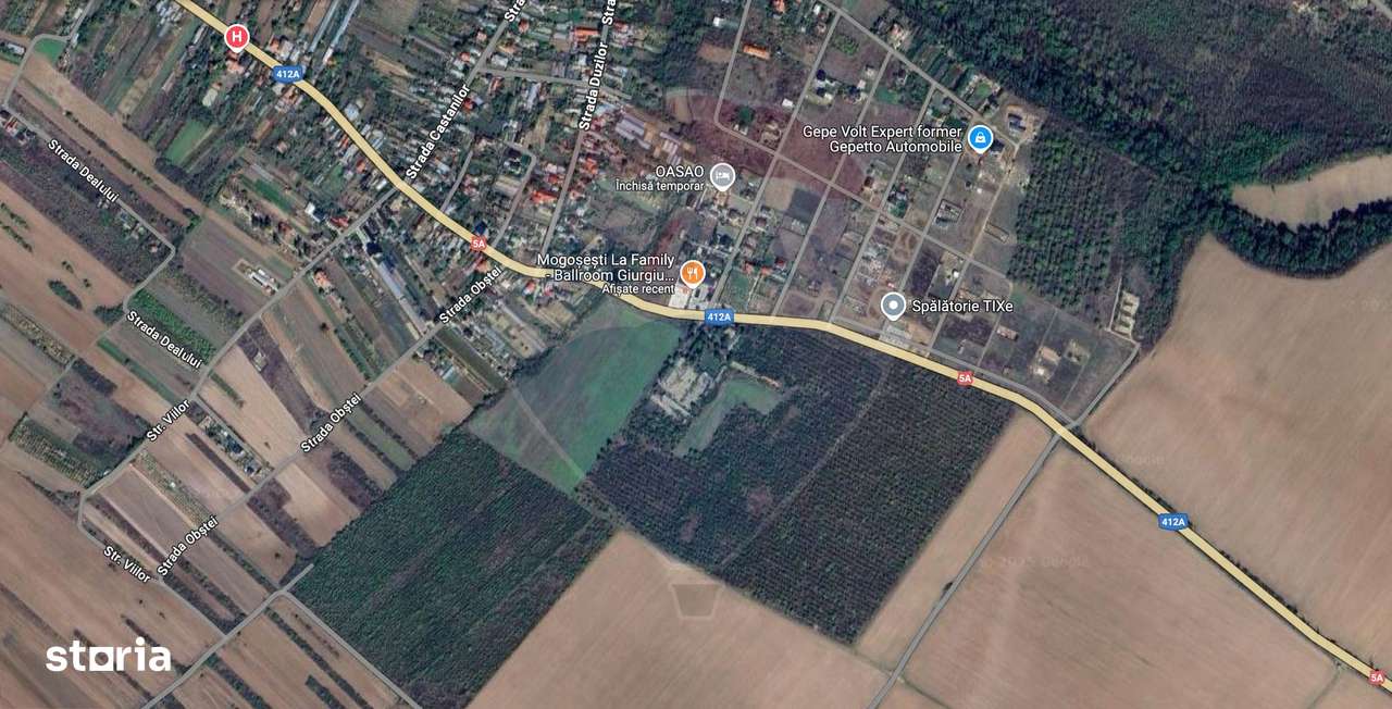 Vanzare Teren Constructii Adunatii-Copaceni, Deschidere Directa la DN5 - Imagine principală: 4/8