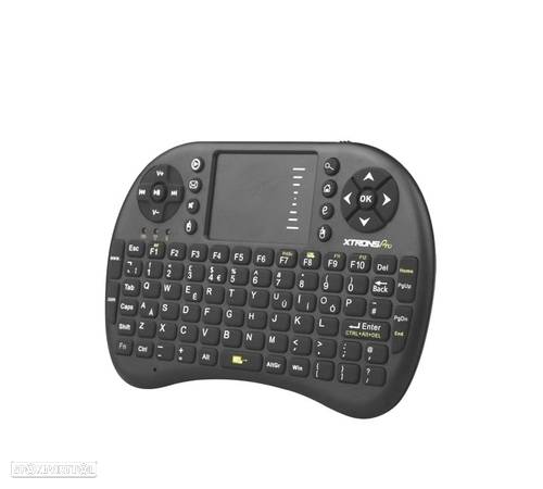 TECLADO INALÁMBRICO MINI PARA PC PLAYSTATION XBOX E RADIOS XTRONS - 1