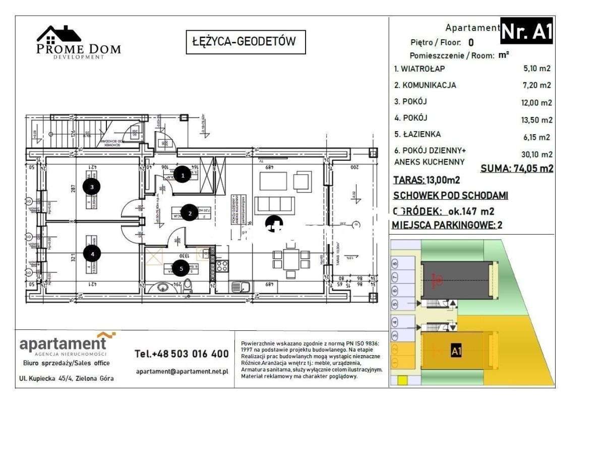 Promo Super cena! apartament + 2 miejsca postojowe - Pełny obrazek: 4/9