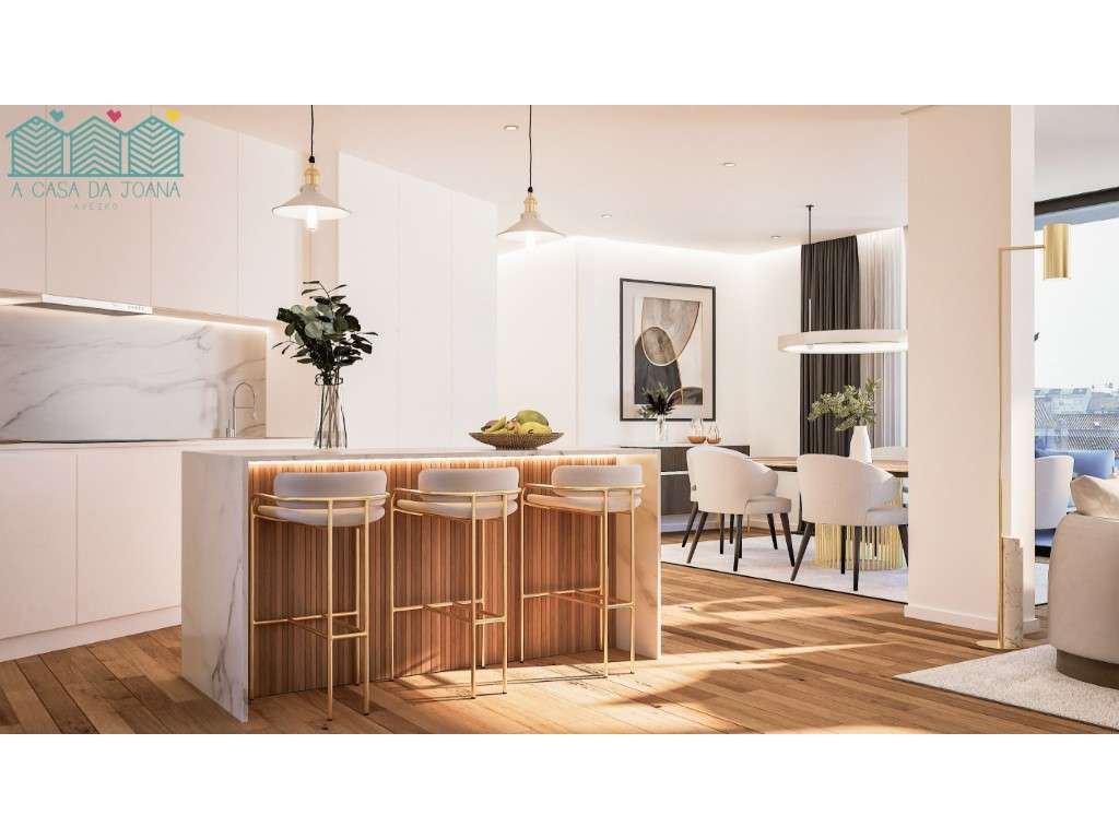 Apartamento T2 com Lugar de Estacionamento em Aveiro - Grande imagem: 2/25