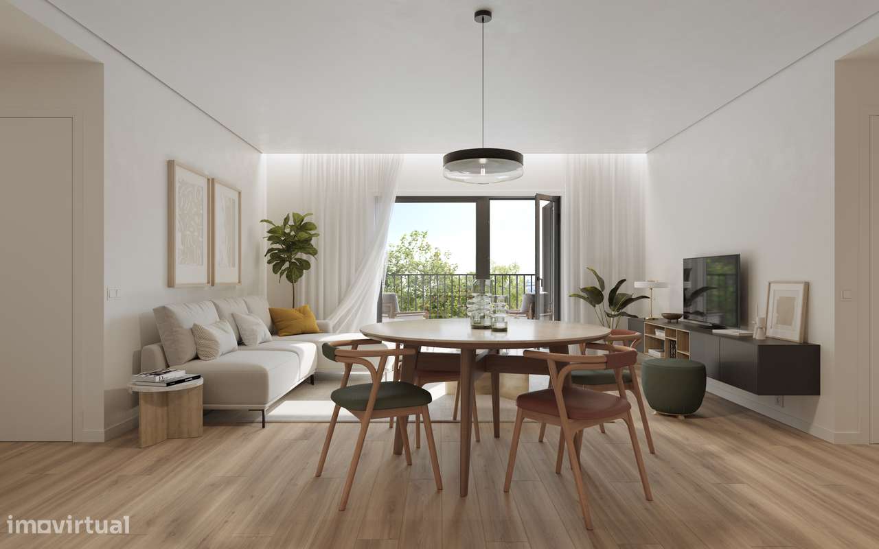 Apartamento T3 Novo Mafamude à Câmara de Gaia e METRO-9