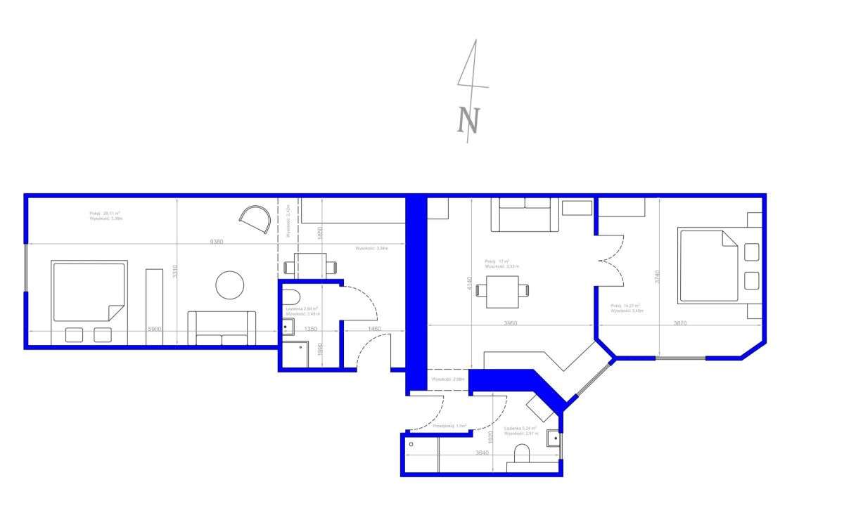 Dwa mieszkania na jednej KW | Stare Miasto-19