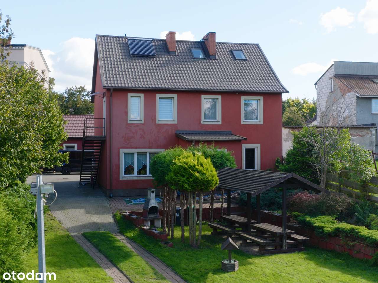 Dom 168m2 -6 pokoi-piwnica-duża działka -9 garaży- dwie działki bud. - Pełny obrazek: 2/20