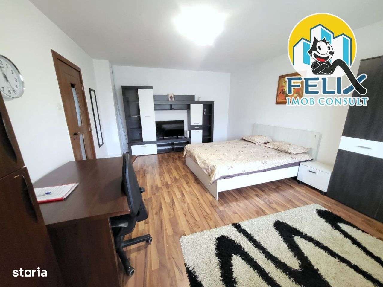 GARSONIERA (50mp) - complet renovata, Mobilat, 2 balc. Banca Naționala - Imagine principală: 2/9