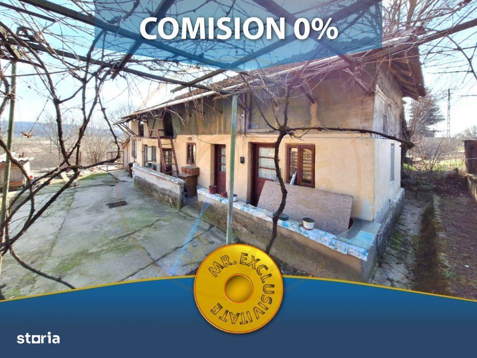 0% Comision Casa de renovat cu teren de 1274 mp intravilan Micesti-Pur