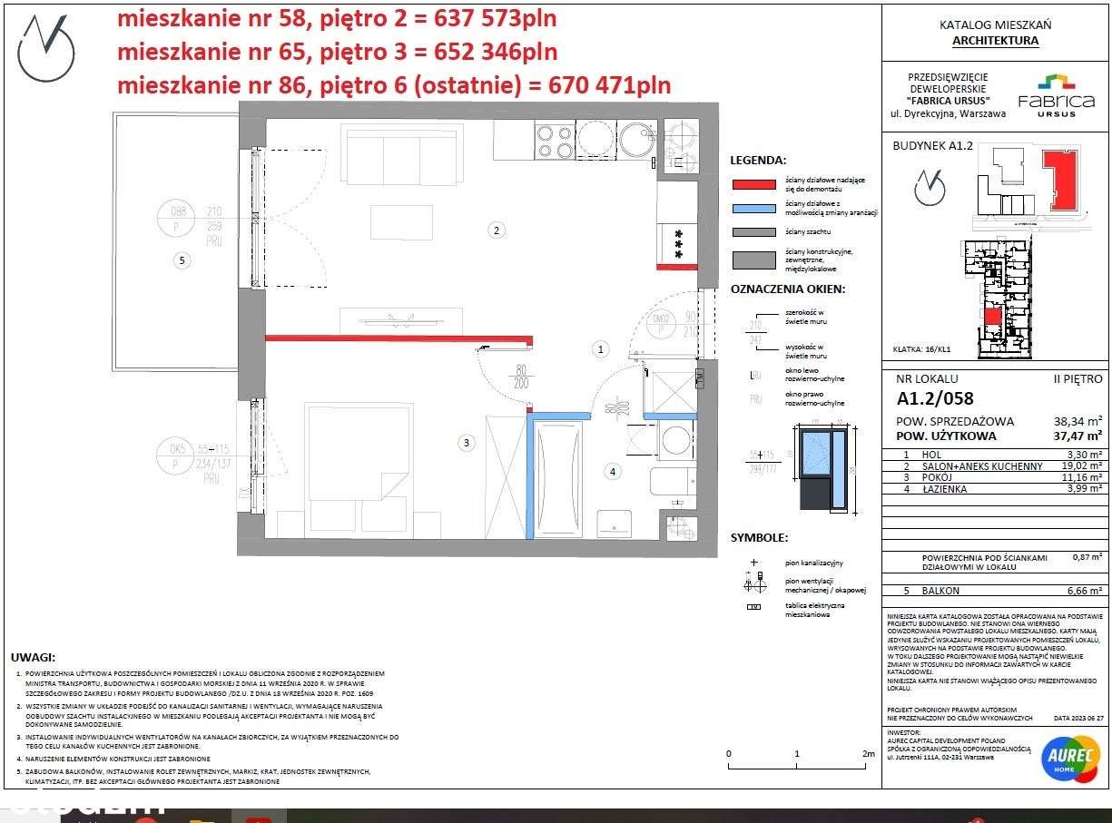 Najatrakcyjniejsze 2 pok. LOFTY na terenie fabryki URSUS odbiór MARZEC-4