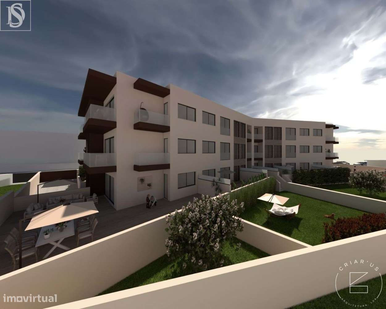 Apartamento T3, NOVO, com logradouro c/ 183 m² - Grande imagem: 5/13