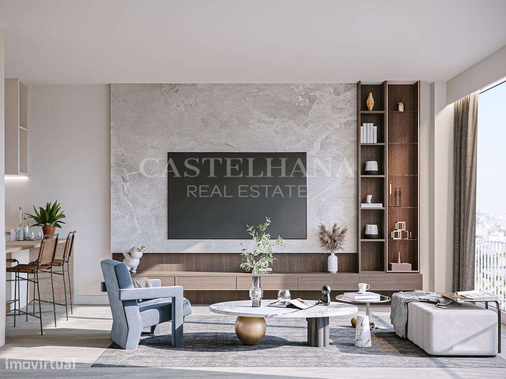 Apartamento T4 com terraço, no mais recente empreendimento a nascer... - Grande imagem: 2/100