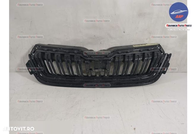 Grila Centrala Radiator Skoda Kodiaq 2019 2020 2021 originala - 1