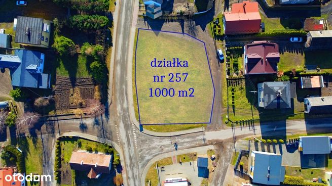 Działka, 1 000 m², Pietrzwałd