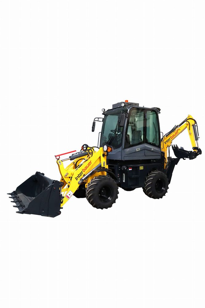 Interbauer  nowa koparko-ładowarka interbauer kl15 nie jcb cat komatsu new holland 2025