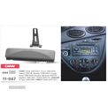 MOLDURA ADAPTADOR PRETO PARA RADIO 1-DIN PARA FORD FIESTA FOCUS GALAXY MONDEO COUGAR PUMA ESCAPE EXP - 3