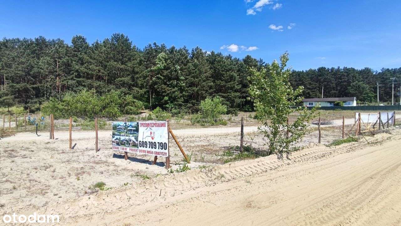 Działka Budowlana Brzóze Małe 1100 m/kw-6