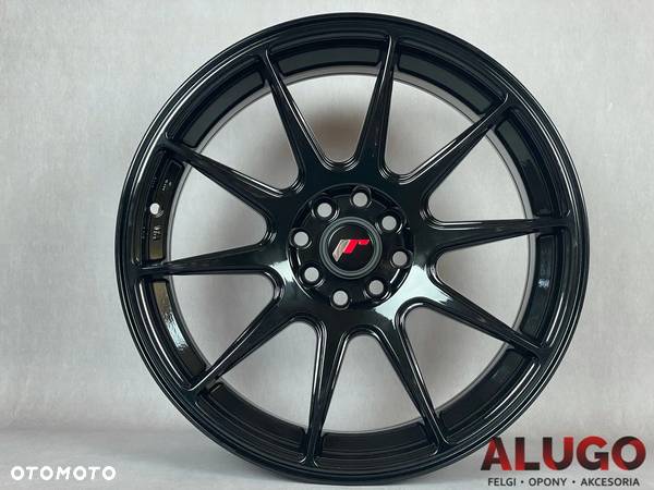 Alufelgi JR 15 4x100/114 Felgi Volvo S40 Renault Clio Toyota Yaris Nowe Czarne - 3