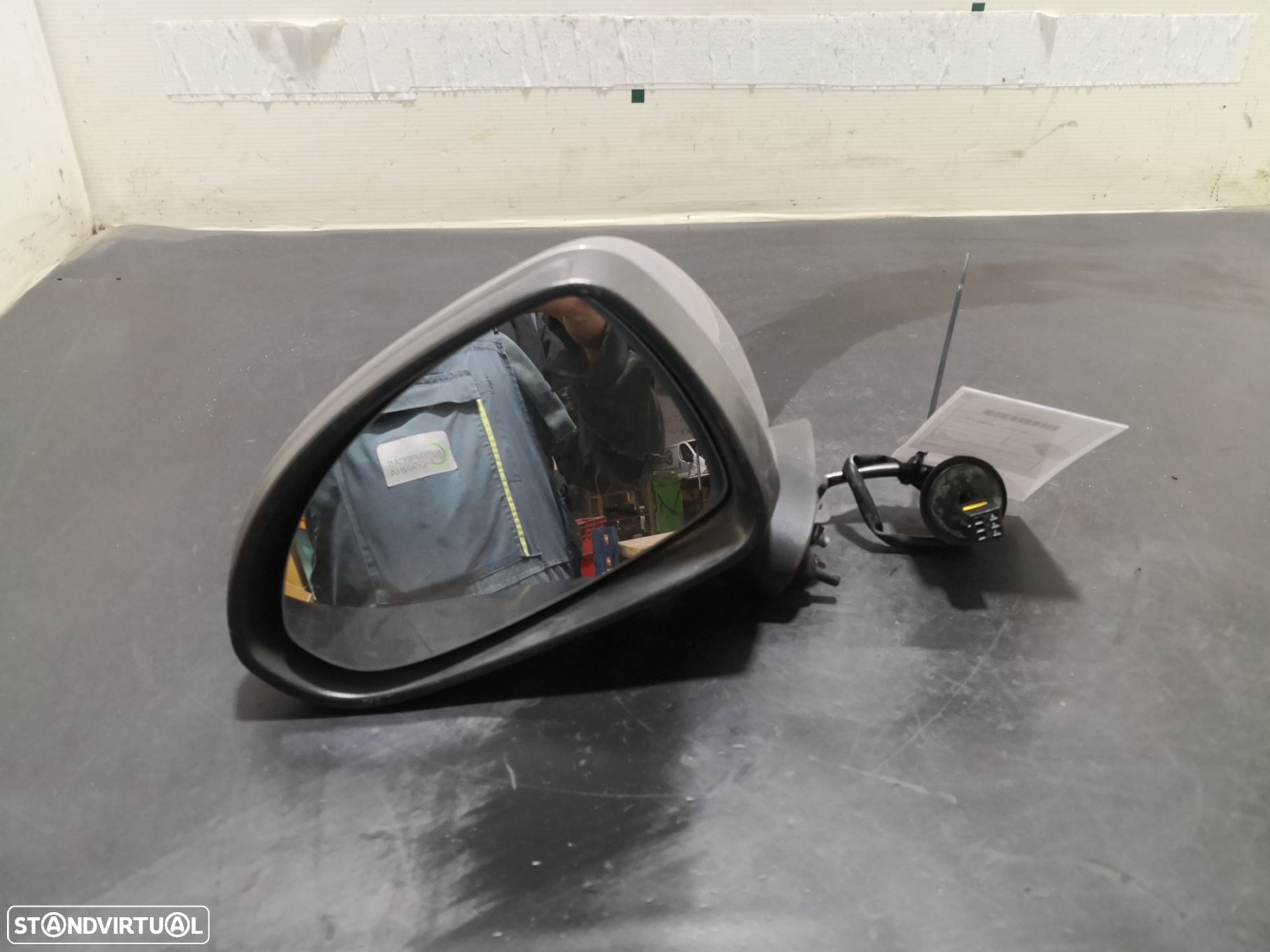 Espelho Retrovisor Esq Electrico Opel Corsa D (S07) - 1