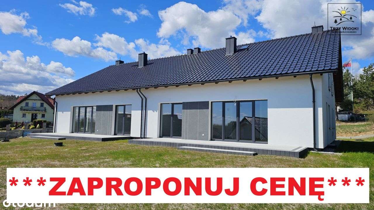 **Parterowy**Z potencjałem**Wysoki standard**Duża działka!**