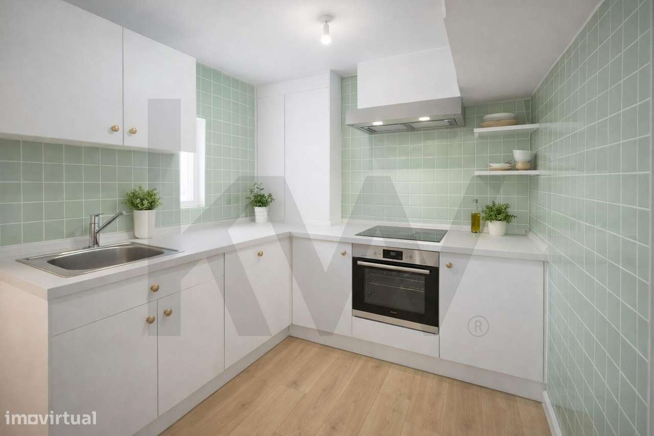 Oportunidade | T1 para obras com boa luz em prédio reabilitado | Lisbo - Grande imagem: 3/10