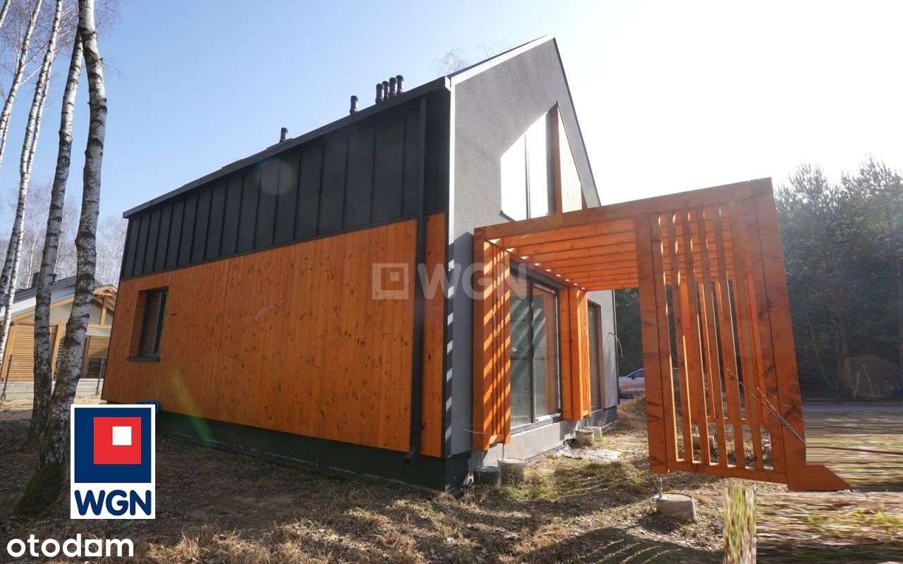 Dom w stylu nowoczesnej stodoły.-3