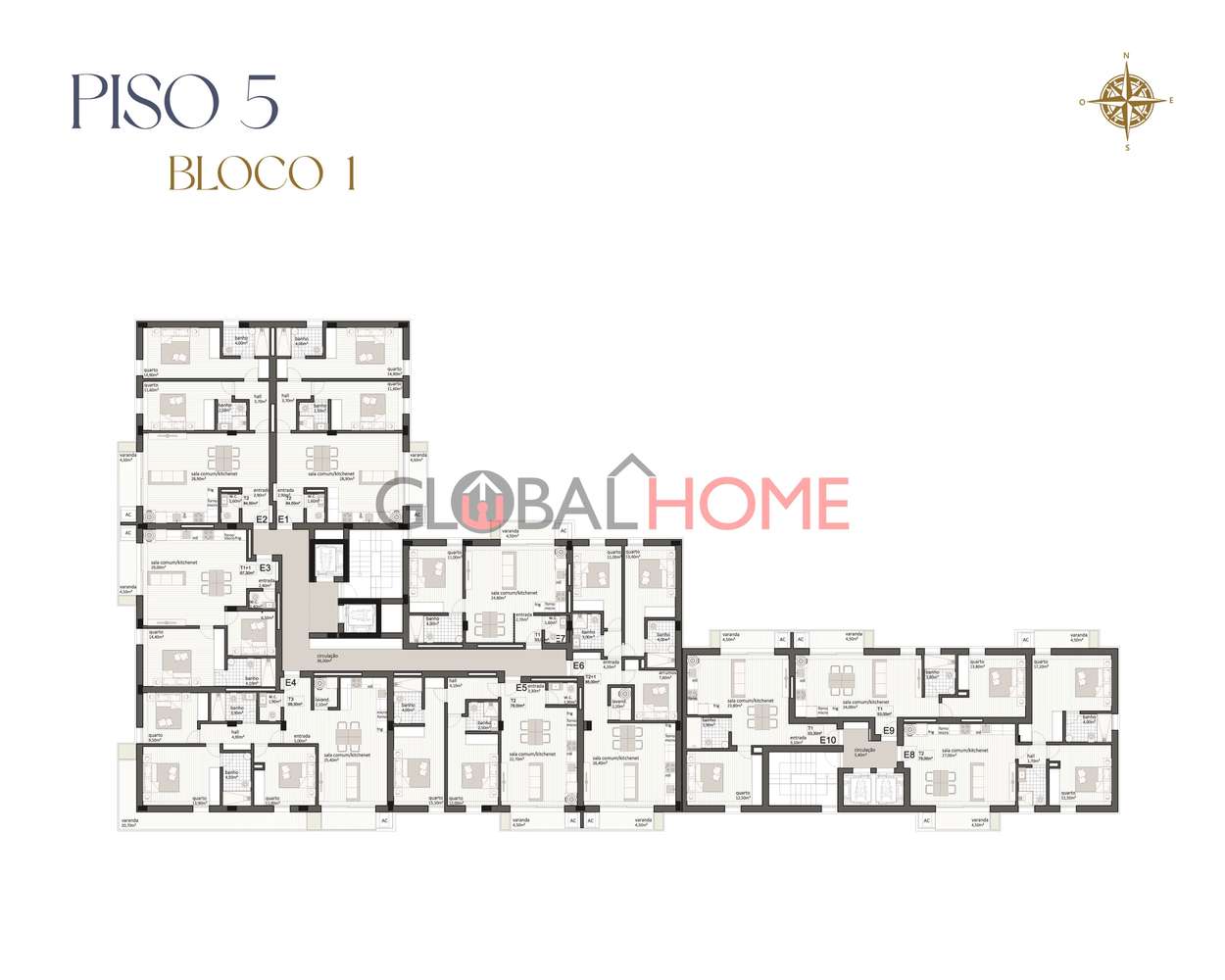 Apartamentos T2 – Empreendimento Oporto Plaza-22