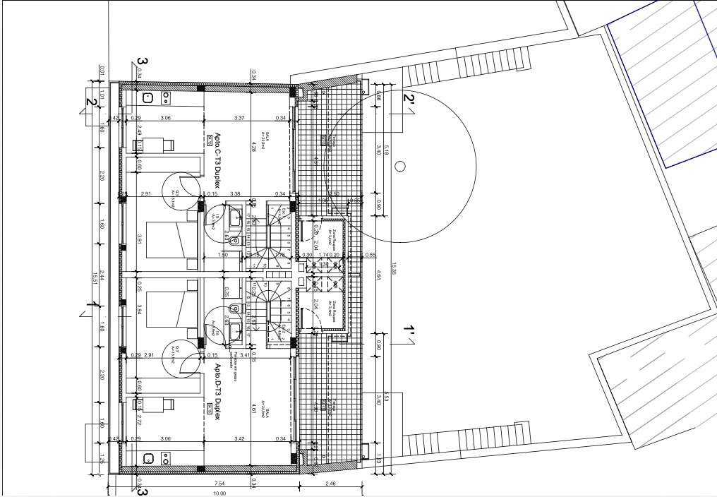 Edifício Habitacional – Projeto Aprovado para 4 Fogos-11