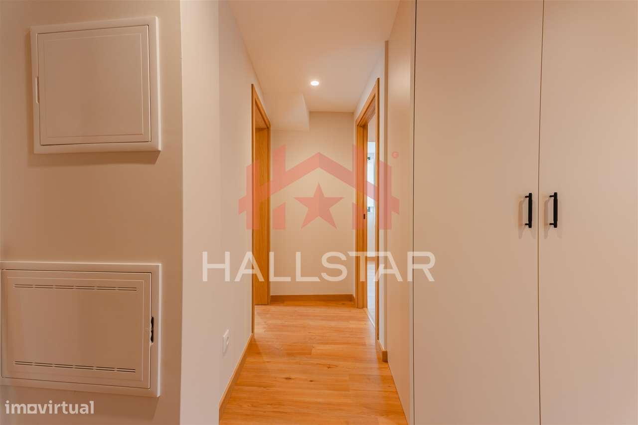 Apartamento T2 Novo / Cozinha Equipada / Vista Castelo de Leiria-11