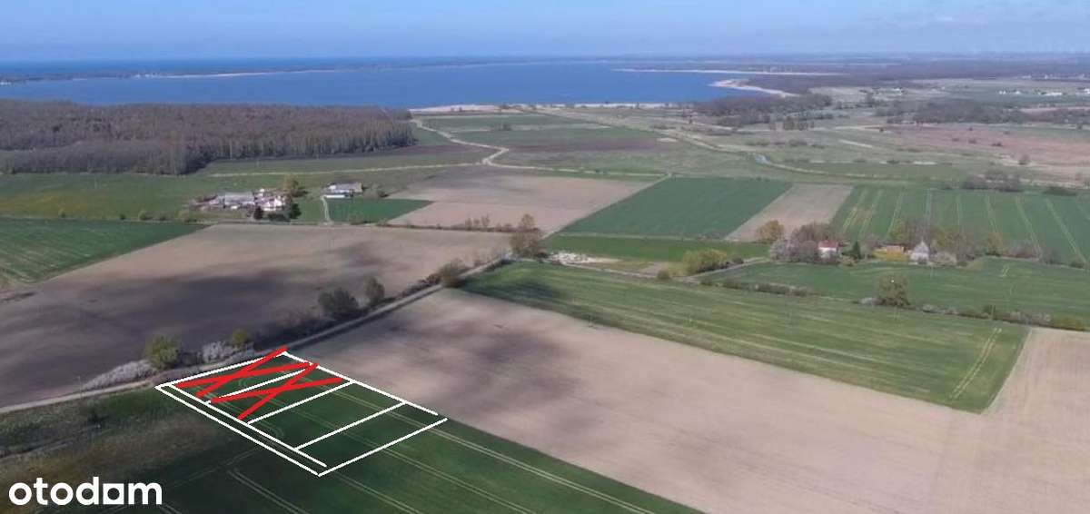 Ładna działka do Koszalina 7 km, morze, las ,jezioro, media. Raty-3