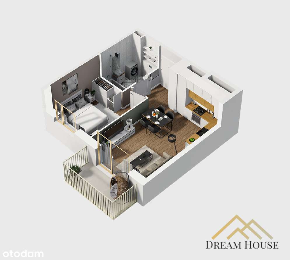 Zamieszkaj w wyjątkowym 2-pokojowym mieszkaniu - Pełny obrazek: 5/18